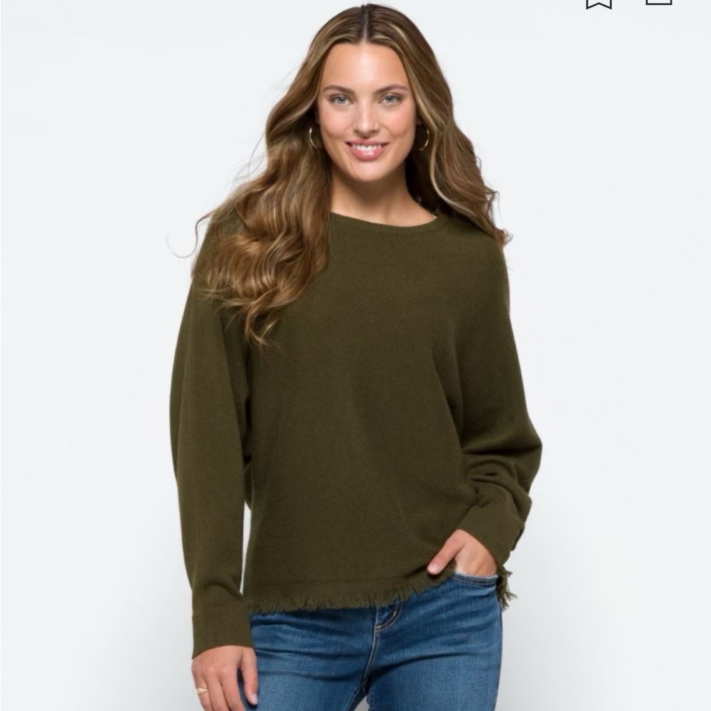 Cashmere Dolman Pullover